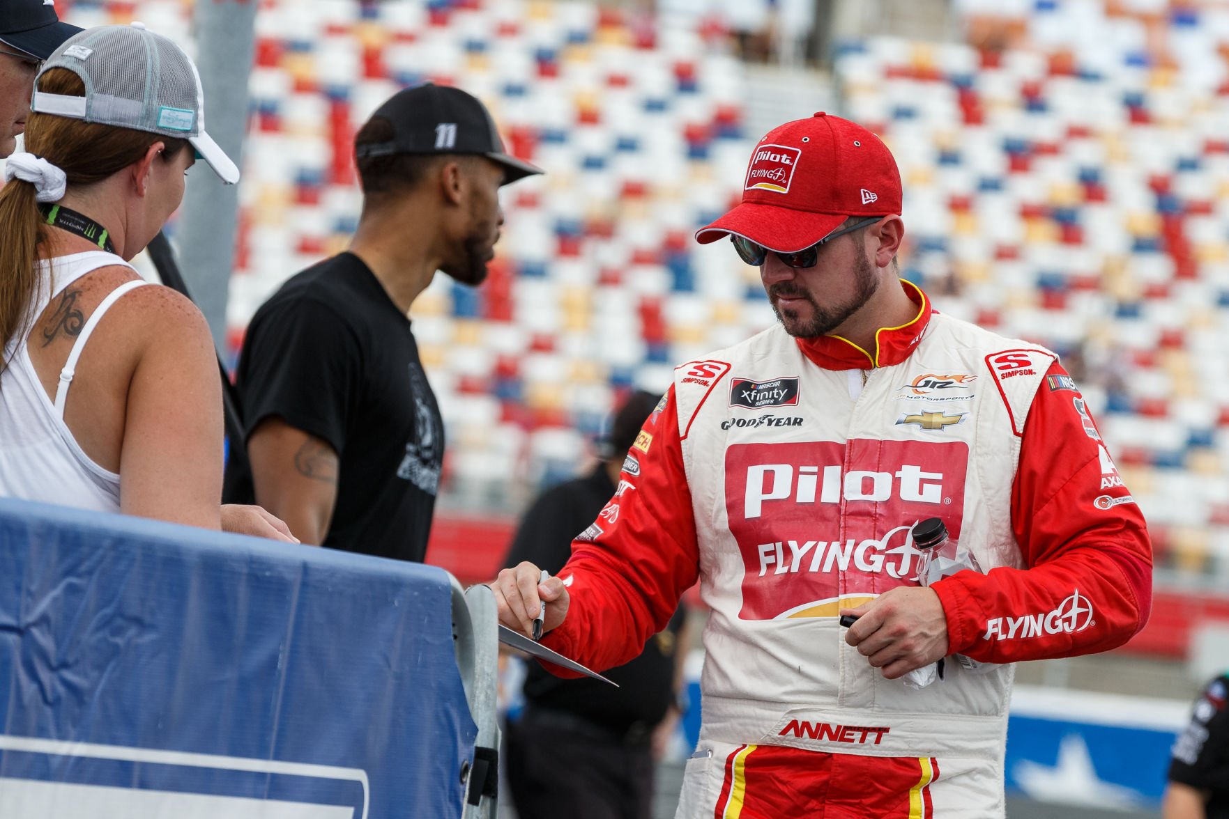 Friday at the NASCAR ROVAL 400.